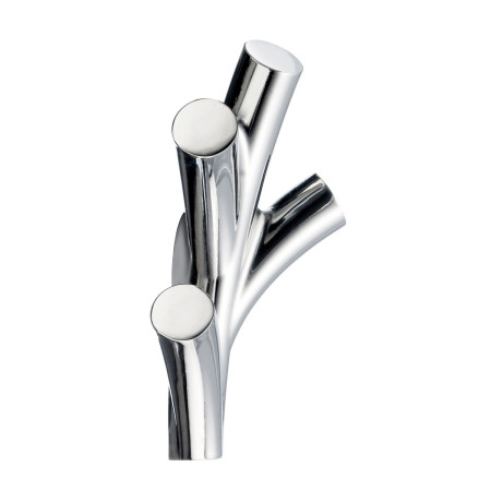 Smedbo Dry Polished Chrome Quadruple Towel Hook