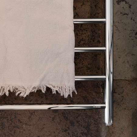 FK700 Smedbo Dry Polished Compact 500 x 689mm Electric Towel Warmer Lifestyle
