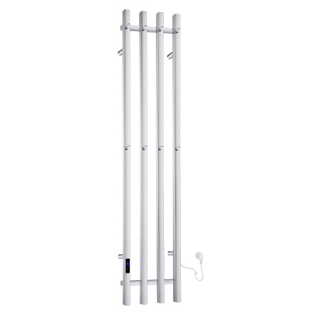 Smedbo Dry Polished Vertical 300 x 1500mm Electric Towel Warmer