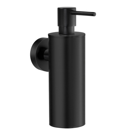 HB370 Smedbo Home Black Wall Mounted Soap Dispenser