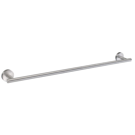 Smedbo Home Brushed Chrome Single Towel Rail