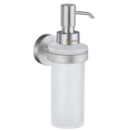 Smedbo Home Glass Soap Dispenser Brushed Chrome