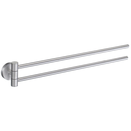 Smedbo Home Swing Arm Towel Rail Brushed Chrome