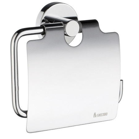 Smedbo Home Toilet Roll Holder With Lid