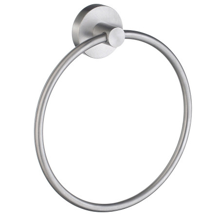 Smedbo Home Towel Ring Brushed Chrome