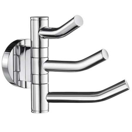 Smedbo Home Triple Hook Swing Arm in Chrome