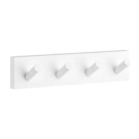 Smedbo House Quadruple Towel Hook in White
