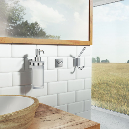 RK358 Smedbo House Robe Hook in Chrome Lifestyle