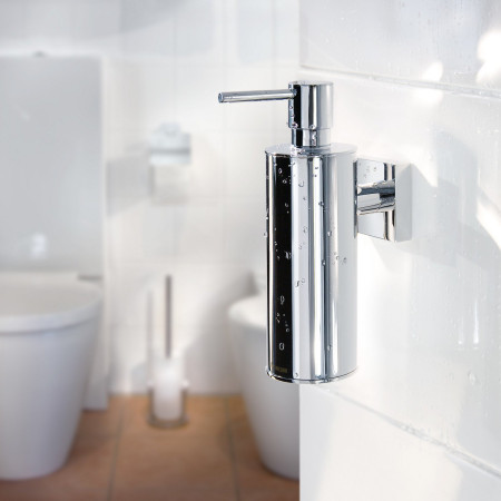 RK370 Smedbo House Soap Dispenser in Chrome Lifestyle