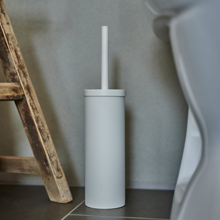 RX332 Smedbo House Toilet Brush and Container in Matt White Lifestyle