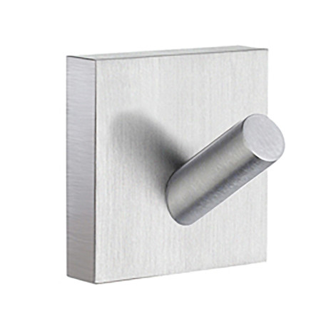 Smedbo House Towel Hook in Brushed Chrome