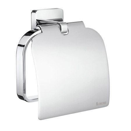 Smedbo Ice Toilet Roll Holder With Lid