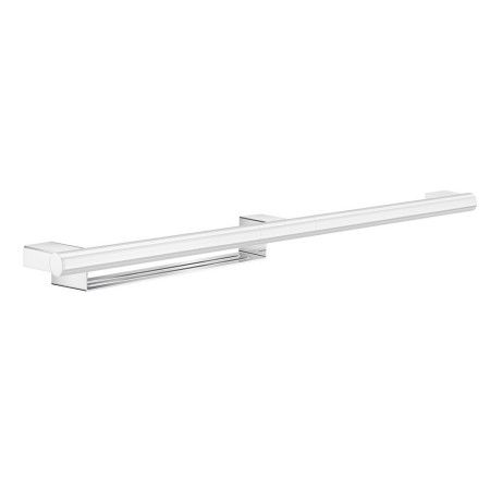 FK850 Smedbo Living Concept Grab Bar Shelf Installed on a Towel Rail