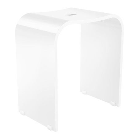 Smedbo Living White Shower Chair