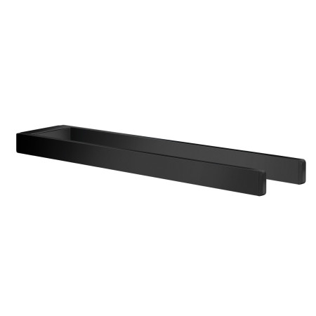 Smedbo Outline Black Double Towel Rail