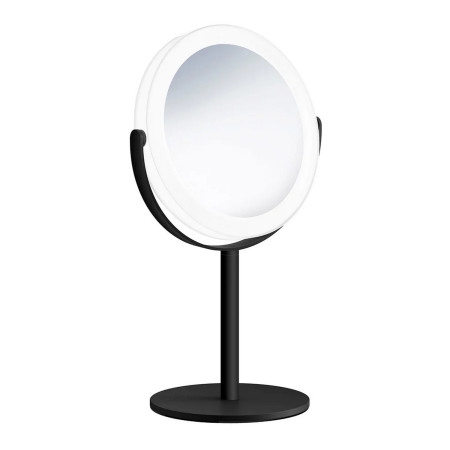 Smedbo Outline Black Freestanding LED Makeup Mirror
