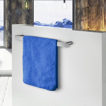 FK300 Smedbo Outline Guest Towel Rail Chrome Horizontal Lifestyle