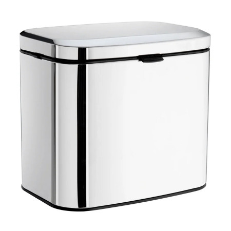 Smedbo Outline Lite 3 Litre Wall Mounted Polished Bin