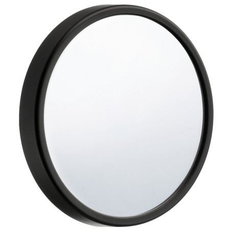 Smedbo Outline Lite Black Make Up Mirror with Suction Cups