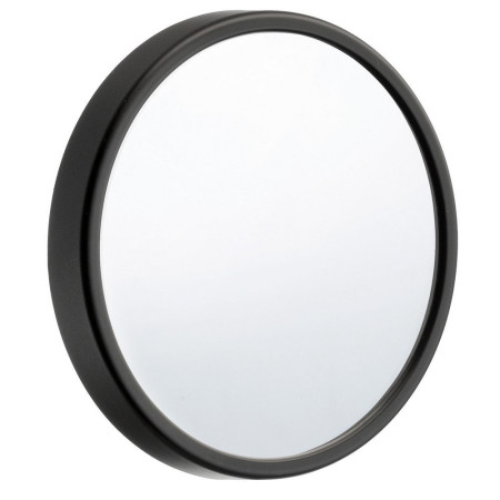 FB621 Smedbo Outline Lite Black Make Up Mirror with Suction Cups (1)