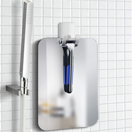 FK620 Smedbo Outline Lite Chrome Plastic Mirror Lifestyle