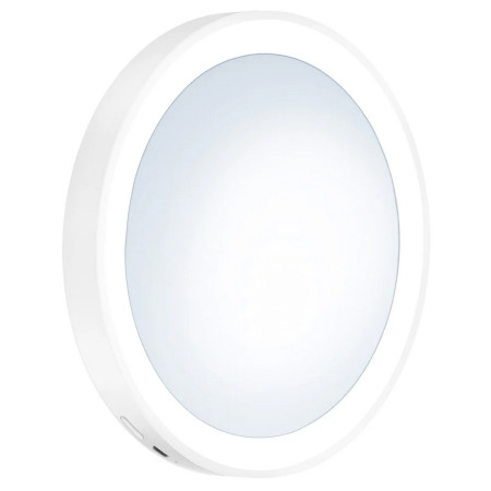 Smedbo Outline Lite White LED Make Up Mirror with Suction Cups
