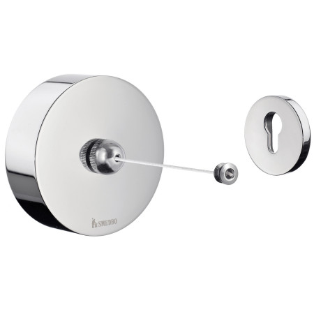 Smedbo Outline Retractable Clothing Line in Polished Chrome