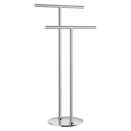 Smedbo Outline Stainless Steel Freestanding Double Towel Rail