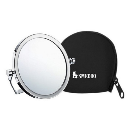 FK443 Smedbo Outline Travel Mirror with Swivel Stand (2)