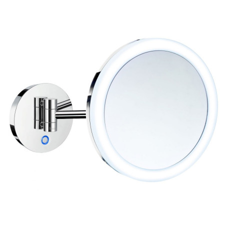 FK486H Smedbo Outline Wall Mounted LED Make Up Mirror