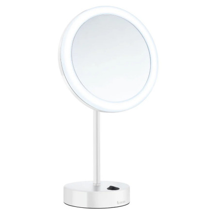 Smedbo Outline White Shaving and Makeup LED Mirror