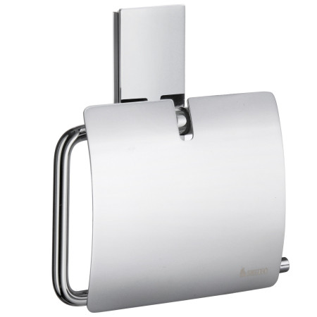 Smedbo Pool Toilet Roll Holder With Lid Polished Chrome