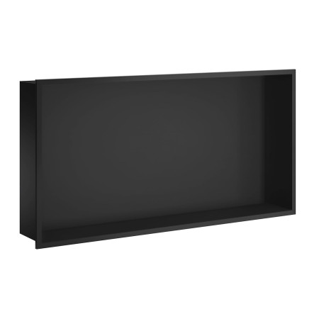 Smedbo Sideline Black 600 x 300mm Shower and Bathroom Wall Niche
