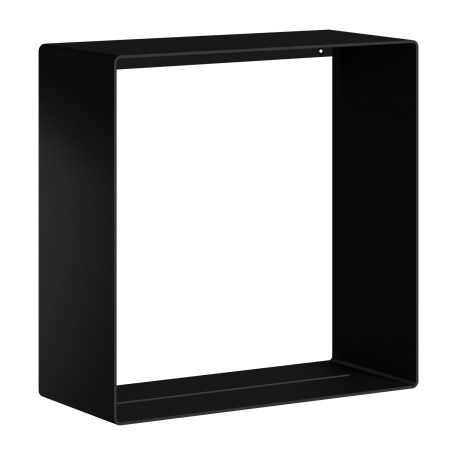 Smedbo Sideline Black Bathroom and Shower Shelf