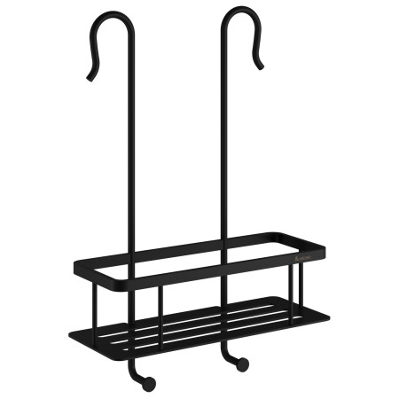 Smedbo Sideline Black Shower Mixer Basket