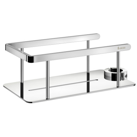 Smedbo Sideline Chrome Riser Rail Shower Basket