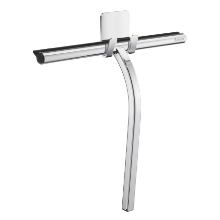 Smedbo Sideline Chrome Square Shower Squeegee With Hook