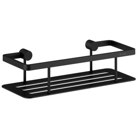 Smedbo Sideline Design Matt Black Shower Basket