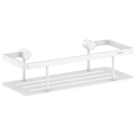 Smedbo Sideline Design Matt White Shower Basket