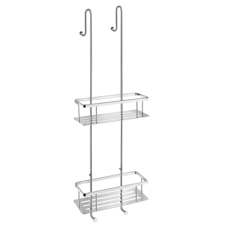Smedbo Sideline Double Hanging Shower Basket Polished Chrome