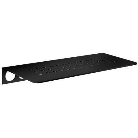 Smedbo Sideline Grout Line Black Rectangular Shelf