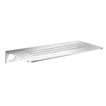 DK3062 Smedbo Sideline Grout Line Stainless Steel Rectangular Shelf with Lines (1)