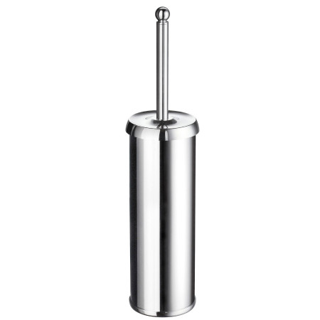 Smedbo Villa Polished Chrome Free Standing Toilet Brush & Container