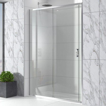 Vantara Thrive 1200mm Chrome Sliding Shower Door