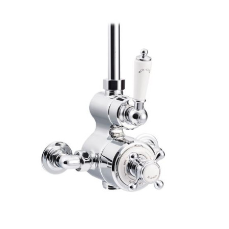 St James Classical Dual Thermostatic Shower Valve With London Lever & Handle