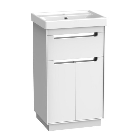 Tavistock Acumen 500mm Freestanding Gloss White Vanity Unit and Basin