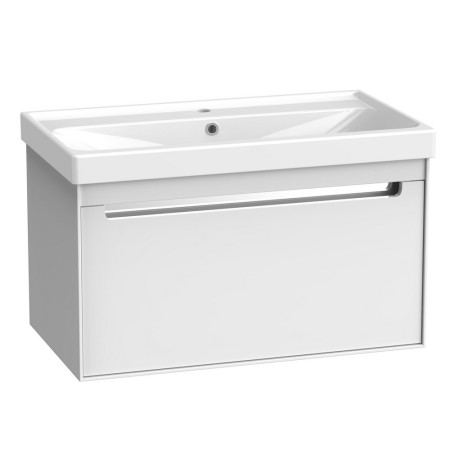 Tavistock Acumen 800mm Wall Mounted Gloss White Vanity Unit and Basin