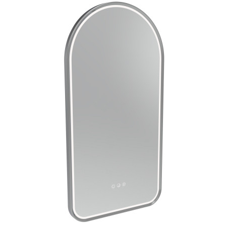 Tavistock Alderbury Arch 400 x 800mm Chrome Illuminated Bathroom Mirror
