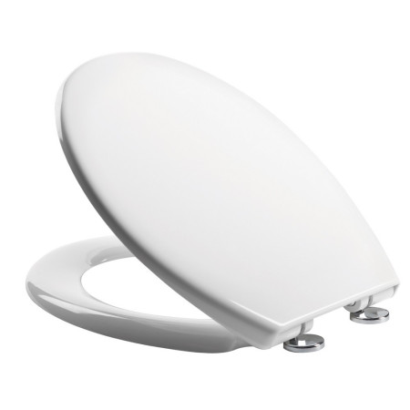 Tavistock Alpine Soft Close White Toilet Seat With Quick Release Hinges