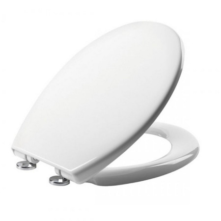O803SCSF Tavistock Alpine Soft Close White Toilet Seat With Quick Release Hinges
